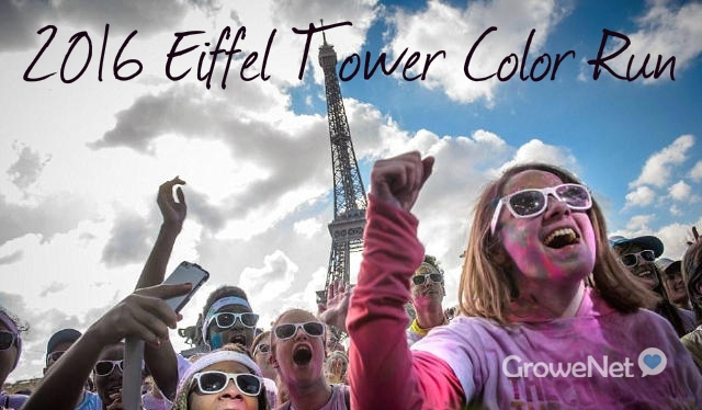 2016法国巴黎 [埃菲尔铁塔] color run开跑！！